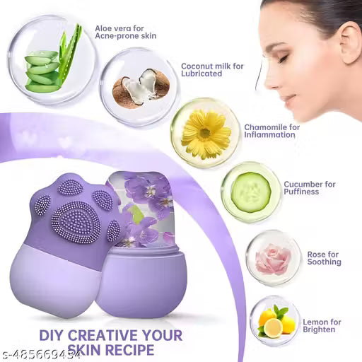 ❄️ Instant Cooling Face Ice Roller – Glow in Just 1 Minute TRENDOVERSE