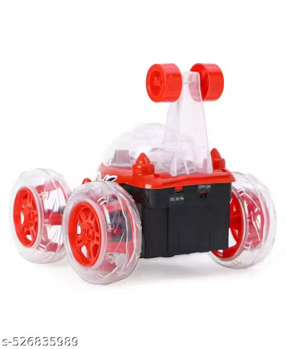 :  🚗 Rechargeable 360° Remote Control Stunt Car (Multicolour) TRENDOVERSE